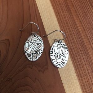 925 sterling Silver Artisan Earrings